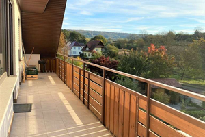 Großzügiger Balkon